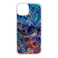 Kaleidoscopic Currents Iphone 14 Tpu Uv Print Case by kaleidomarblingart