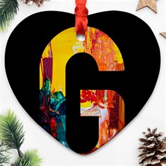 Abstract, Dark Background, Black, Typography,g Ornament (heart) by nateshop