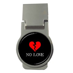 No Love, Broken, Emotional, Heart, Hope Money Clips (round)  by nateshop