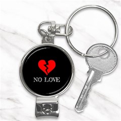 No Love, Broken, Emotional, Heart, Hope Nail Clippers Key Chain by nateshop