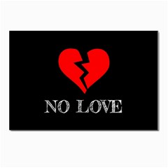 No Love, Broken, Emotional, Heart, Hope Postcards 5  X 7  (pkg Of 10) by nateshop