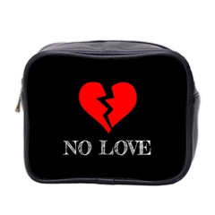 No Love, Broken, Emotional, Heart, Hope Mini Toiletries Bag (two Sides) by nateshop