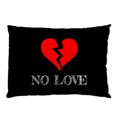 No Love, Broken, Emotional, Heart, Hope Pillow Case (two Sides) by nateshop