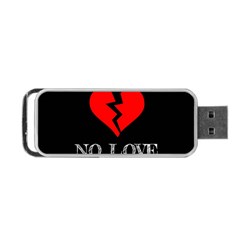 No Love, Broken, Emotional, Heart, Hope Portable Usb Flash (two Sides) by nateshop