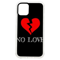 No Love, Broken, Emotional, Heart, Hope Iphone 12 Mini Tpu Uv Print Case	 by nateshop