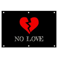 No Love, Broken, Emotional, Heart, Hope Banner And Sign 6  X 4  by nateshop