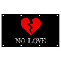 No Love, Broken, Emotional, Heart, Hope Banner And Sign 7  X 4  by nateshop