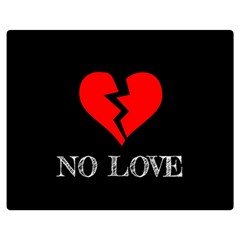 No Love, Broken, Emotional, Heart, Hope Premium Plush Fleece Blanket (medium) by nateshop