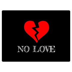 No Love, Broken, Emotional, Heart, Hope Two Sides Premium Plush Fleece Blanket (extra Small) by nateshop