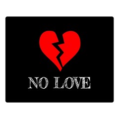 No Love, Broken, Emotional, Heart, Hope Premium Plush Fleece Blanket (large) by nateshop