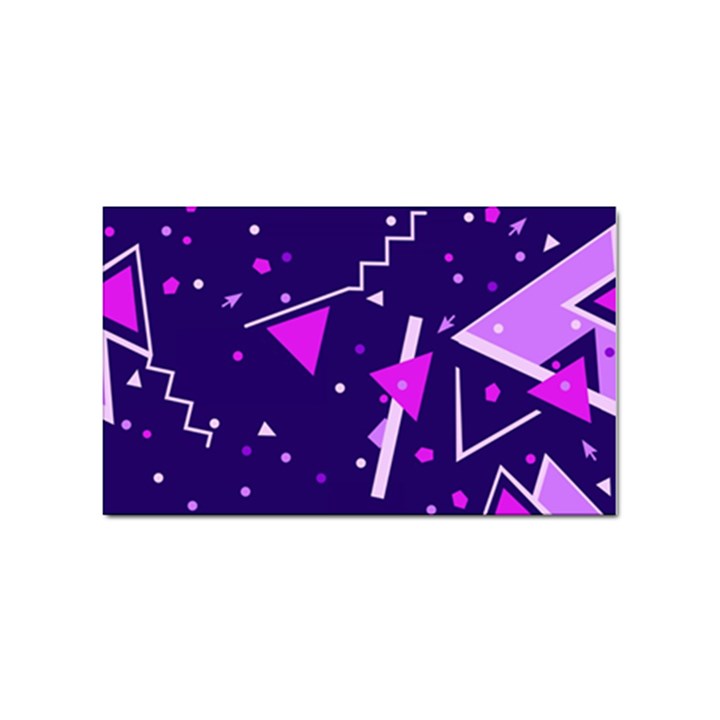 Triangles, Triangle, Colorful Sticker (Rectangular)