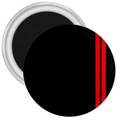 Abstract Black & Red, Backgrounds, Lines 3  Magnets by nateshop