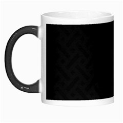 Abstract Black & Red, Backgrounds, Lines Morph Mug by nateshop