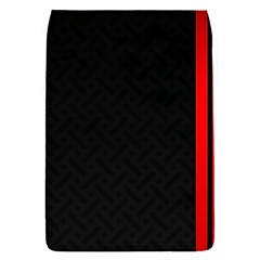 Abstract Black & Red, Backgrounds, Lines Removable Flap Cover (s) by nateshop