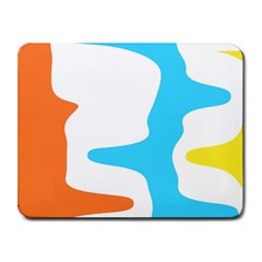 Warp Lines Colorful Multicolor Small Mousepad