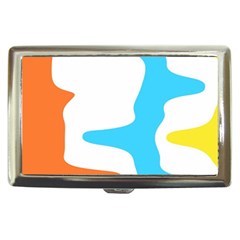 Warp Lines Colorful Multicolor Cigarette Money Case by Cemarart