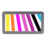 Colorful Multicolor Colorpop Flare Memory Card Reader (Mini) Front