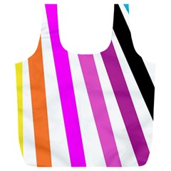 Colorful Multicolor Colorpop Flare Full Print Recycle Bag (xxl) by Cemarart