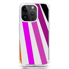 Colorful Multicolor Colorpop Flare Iphone 14 Pro Tpu Uv Print Case by Cemarart