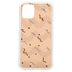 Lines Dots Pattern Abstract Art Iphone 12 Mini Tpu Uv Print Case	 by Cemarart