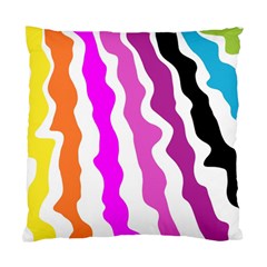 Warp Liquid Multicolor Kids Standard Cushion Case (one Side) by Cemarart