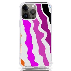 Warp Liquid Multicolor Kids Iphone 13 Pro Max Tpu Uv Print Case by Cemarart