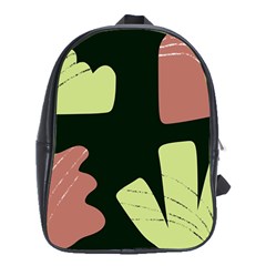 Elements Scribbles Wiggly Line School Bag (xl) by Cemarart