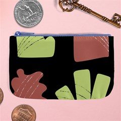 Elements Scribbles Wiggly Line Large Coin Purse by Cemarart