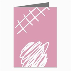 Elements Scribble Wiggly Lines Greeting Card by Cemarart