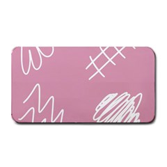 Elements Scribble Wiggly Lines Medium Bar Mat by Cemarart