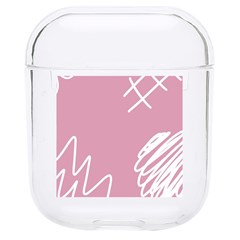 Elements Scribble Wiggly Lines Hard Pc Airpods 1/2 Case by Cemarart