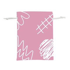 Elements Scribble Wiggly Lines Lightweight Drawstring Pouch (s) by Cemarart