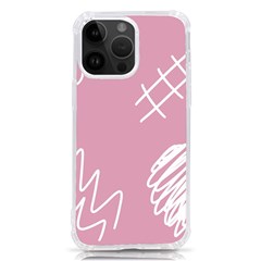 Elements Scribble Wiggly Lines Iphone 14 Pro Max Tpu Uv Print Case by Cemarart