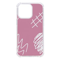 Elements Scribble Wiggly Lines Iphone 13 Pro Tpu Uv Print Case by Cemarart