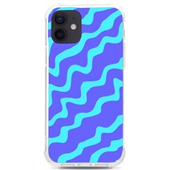 Purple Mint Turquoise Background Iphone 12/12 Pro Tpu Uv Print Case by Cemarart