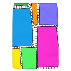 Shapes Texture Colorful Cartoon Removable Flap Cover (l)