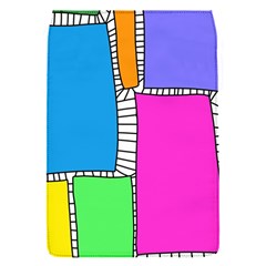 Shapes Texture Colorful Cartoon Removable Flap Cover (s) by Cemarart