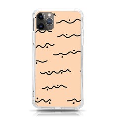 Lines Dots Pattern Abstract Iphone 11 Pro Max 6 5 Inch Tpu Uv Print Case by Cemarart