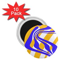 Print Pattern Warp Lines 1.75  Magnets (10 pack) 