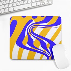 Print Pattern Warp Lines Large Mousepad