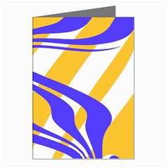 Print Pattern Warp Lines Greeting Cards (Pkg of 8)