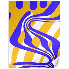 Print Pattern Warp Lines Canvas 18  x 24 