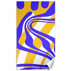 Print Pattern Warp Lines Canvas 40  x 72 