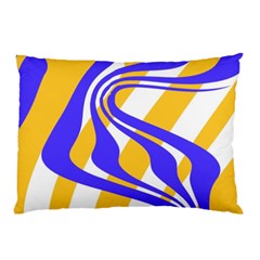 Print Pattern Warp Lines Pillow Case