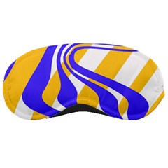 Print Pattern Warp Lines Sleep Mask