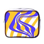 Print Pattern Warp Lines Mini Toiletries Bag (One Side) Front