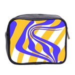 Print Pattern Warp Lines Mini Toiletries Bag (Two Sides) Back