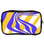 Print Pattern Warp Lines Toiletries Bag (Two Sides) Front