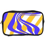 Print Pattern Warp Lines Toiletries Bag (Two Sides) Back