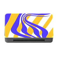 Print Pattern Warp Lines Memory Card Reader with CF